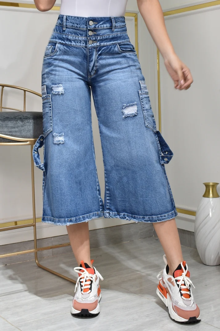 JEANS CULOTTE 3525