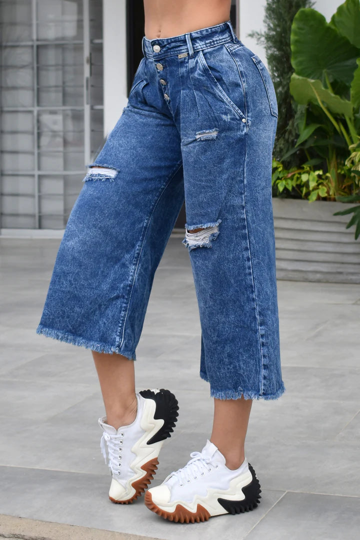 JEANS CULOTTE 3523