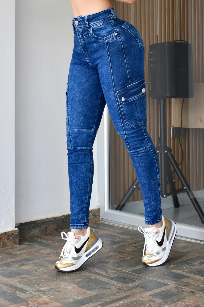 JEANS SKINNY MOLDEADOR 40416