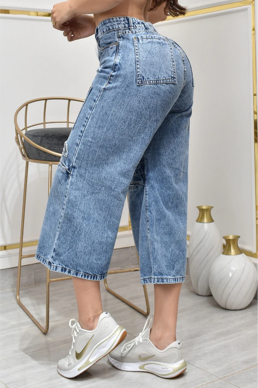 JEANS CULOTTE 3527