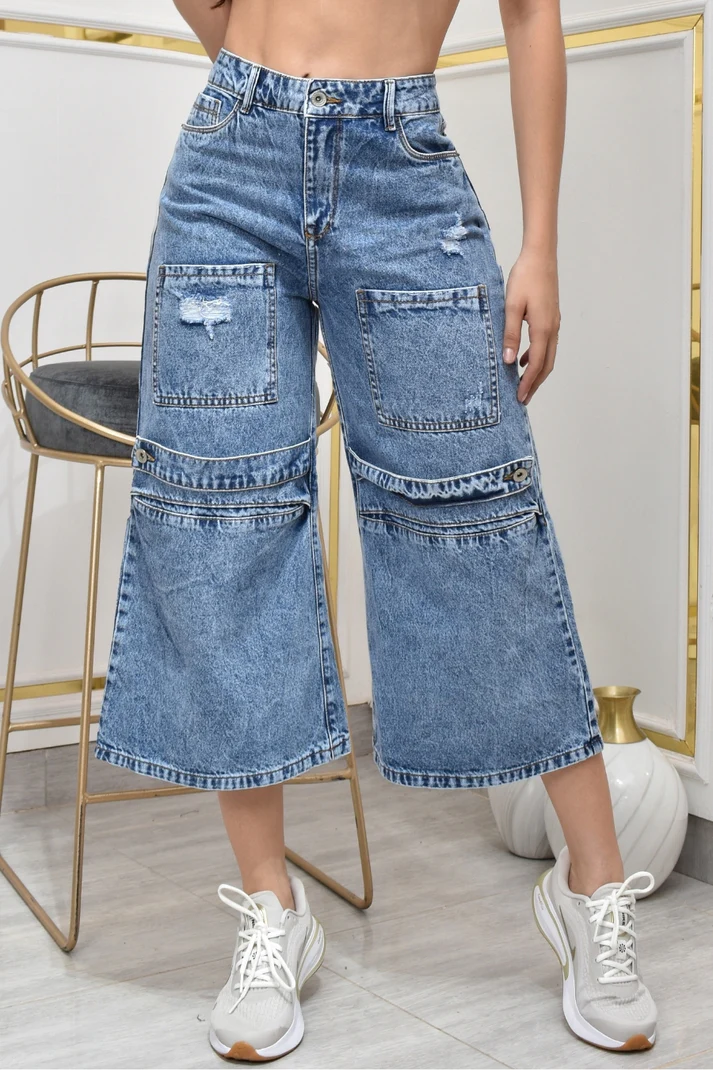 JEANS CULOTTE 3527