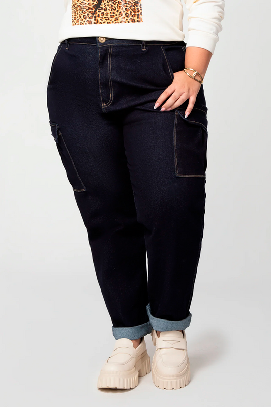 JEAN SLOUCHY CARGO 9740 - PLUS SIZE