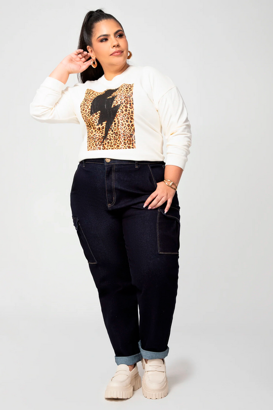 JEAN SLOUCHY CARGO 9740 - PLUS SIZE